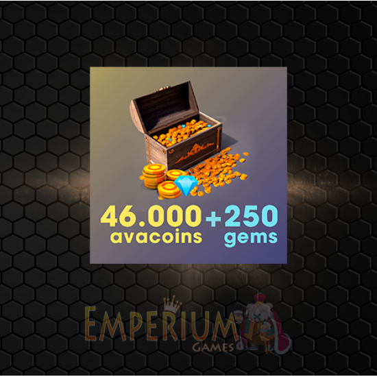 Avakin Life: 46000 Avacoins + 250 gemas