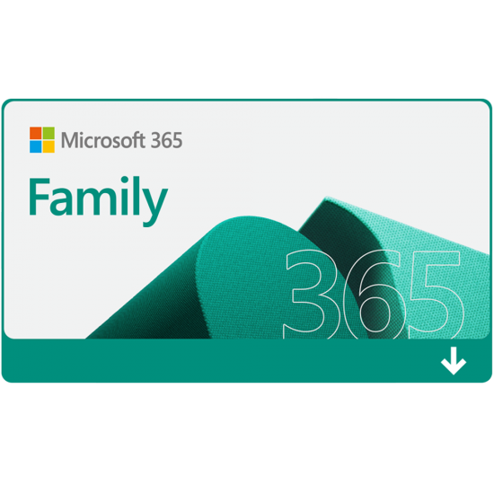 Microsoft 365 Family | Office 365 apps | 1TB na nuvem por usuário | até 6 usuários | assinatura anual