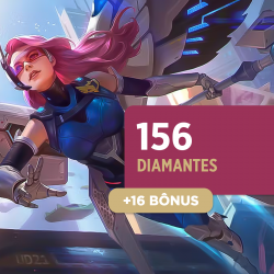 Mobile Legends Bang Bang - 156 Diamantes + 16 Bônus