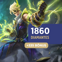 Mobile Legends Bang Bang - 1860 Diamantes + 335 Bônus