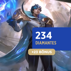 Mobile Legends Bang Bang - 234 Diamantes + 23 Bônus