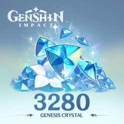 Genshin Impact: 3280 + 600 Cristais Gênesis