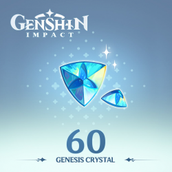 Genshin Impact: 60 Cristais Gênesis