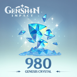 Genshin Impact: 980 + 110 Cristais Gênesis